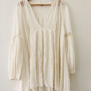 Free People White Bohemia Dress